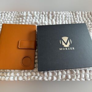 Tan Passport & Card Holder